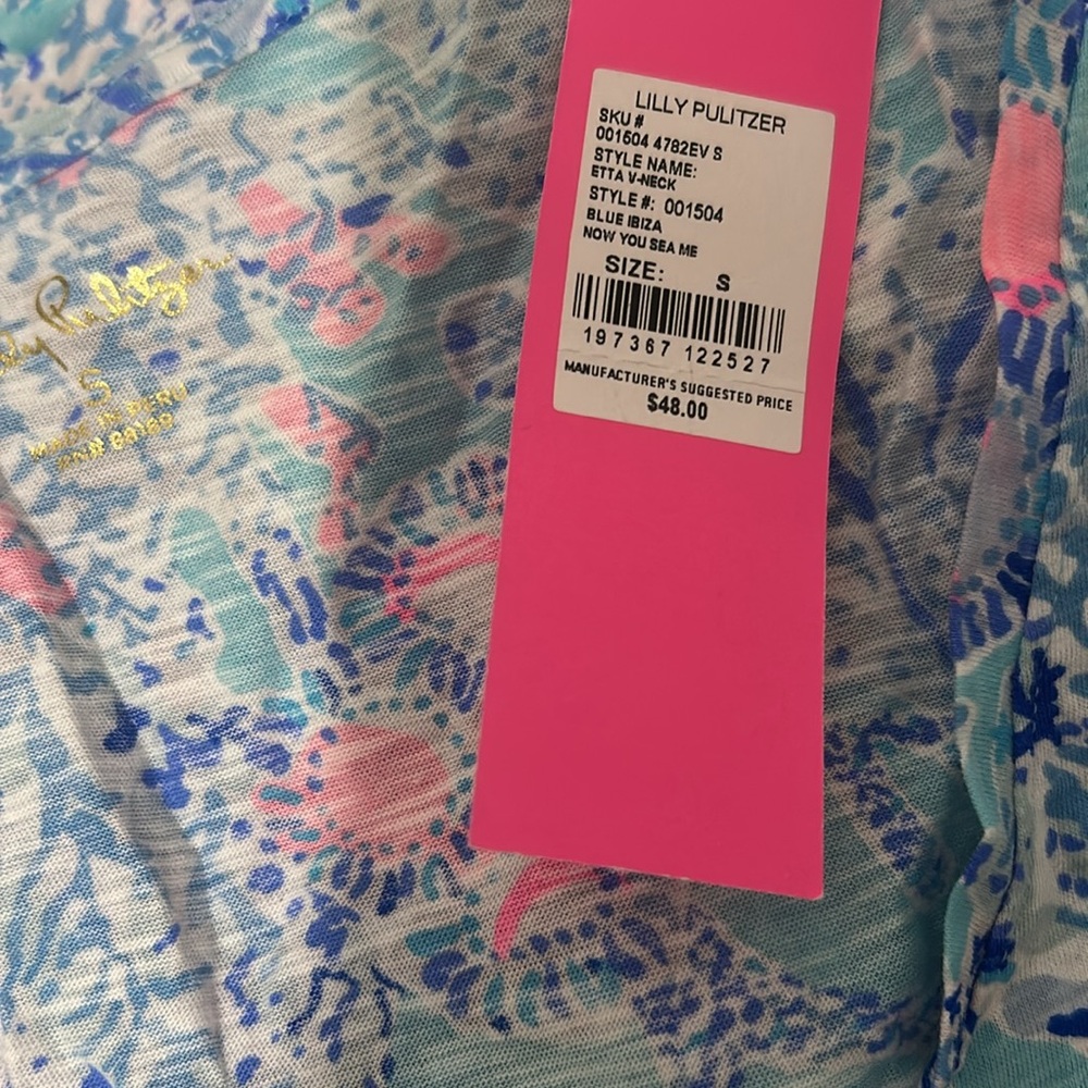 Lilly Pulitzer Vibrant Floral Shirt - Picture 3 of 7